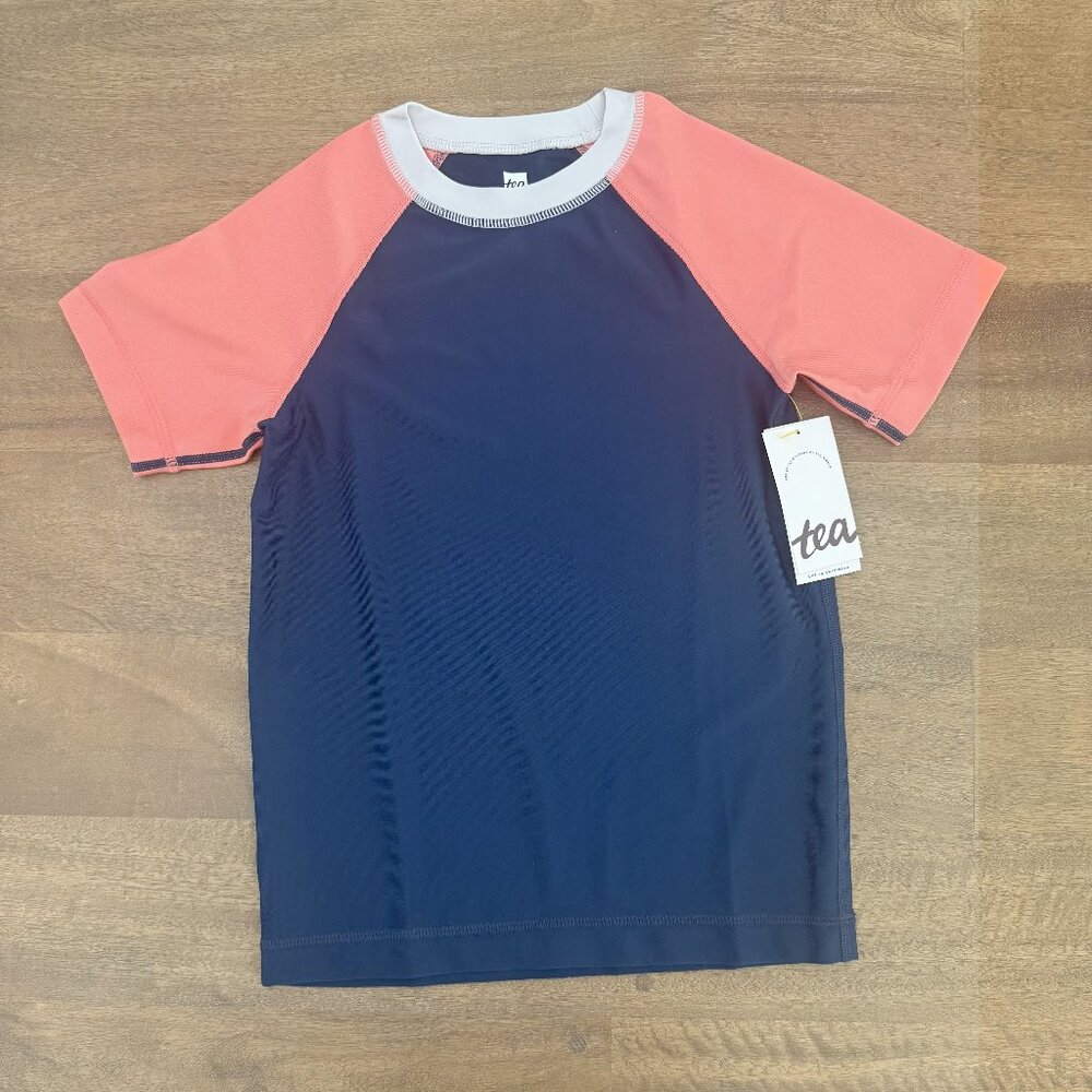 Tea Collection Short Sleeve Rash Guard Size 5 NWT (Bundle 2+ items for 20% off)